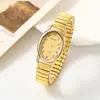 Relojes Elásticos con Correa de Resorte Modernos y de Moda para Personas de Mediana Edad y Mayores, Relojes Digitales de Cuarzo Grandes para Hombre y Mujer, Relojes para Hombre