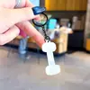Llavero Colgante Mini Mancuerna de Fitness Creativo Llavero para Coche Bolsos Colgante Pequeño Deportivo Venta al por Mayor