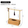 Caja de pañuelos vintage para sala de estar, caja de pañuelos de madera de bambú antigua, caja de pañuelos para mesa de centro de escritorio de alta calidad comercial para hotel chino