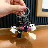 Llavero Creativo 3D de PVC Apilable Transfronterizo Decoración Dibujos Animados Cadena de Navidad Llavero Colgante de Regalo