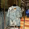 Top de moda versátil de manga corta con estampado para verano 2026, de alta gama, elegante, ajustado y holgado, para hombres y mujeres