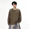 NASA SOBRE Camiseta Térmica de Manga Larga para Hombre Otoño Invierno 2026 Nueva Gruesa Cálida Capa Base Top de Invierno