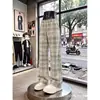Calças Casuais Xadrez Novas de Primavera e Outono Masculinas Americanas High Street Largas Versáteis Calças Esportivas Confortáveis Calças de Perna Reta Tendência