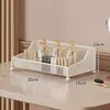 Caja de Almacenamiento de Cosméticos de Escritorio, Estante de Almacenamiento en Capas para Encimera, Estante para Labiales de Tocador, Estante de Almacenamiento para Productos de Cuidado de la Piel sobre Mesa