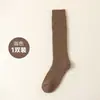 Meias Grossas de Cano Alto com Forro de Lã para Outono e Inverno Femininas, Joelheiras Resistentes a Odores, Meias Acima do Joelho, Meias Longas Quentes de Inverno Femininas