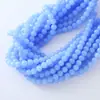 8 mm 50 Piezas/Paquete Cuentas de Vidrio Multicolor Brillantes Redondas Color Sólido Sueltas Transparentes Accesorios para Joyería