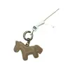 Chaveiro Pingente de Couro de Pônei Desenho Animado Transfronteiriço Criativo Versátil Ano do Cavalo Decoração de Bolsa Pingente Pequeno Acessório de Couro