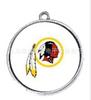 Collar Colgante de Equipo de Fútbol de 32 Equipos de la NFL de Deportes Transfronterizos de EE. UU. Washington Redskins Venta al por Mayor