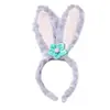 Diadema con Lazo de Minnie para Niños Accesorios para el Cabello de Parque de Atracciones Dibujos Animados Orejas de Conejo Mickey Pinza para el Cabello Accesorios para el Cabello Dulce