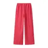 Transfronterizo 2026 Nuevo Verano Top con Volantes de Cuadros Pequeños 3564-105 Pantalones 3564-106 Conjunto
