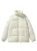 Nueva chaqueta de algodón con capucha para hombre, invierno 2025, moderna y engrosada para abrigar, abrigo de algodón relleno de plumón para hombre, ropa de abrigo de invierno