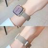Adecuado para Apple Apple Apple iWatchSE10Ultra98765432 Reloj con Metal Magnético Fino para Mujer de Espiga de Trigo