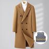 Outono e inverno novo casaco de lã masculino britânico casaco de lã de comprimento médio masculino em estoque atacado xz338