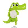 Nuevo globo de dibujos animados de animales, pequeño animal, panda, pingüino, cocodrilo, globo de película ligera, globo de juguete, venta al por mayor