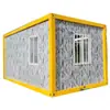 Casas Contenedor Personalizadas de Colores Transfronterizas, Casas Móviles de Placa de Acero de Color, Casas Contenedor Habitables, Casas Contenedor de Ensamblaje Rápido para Sitios de Construcción
