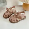 Zapatos de Bebé Zapatos para Caminar Sandalias Nuevas de Verano Zapatos de Princesa con Lazo para Bebé Niña Zapatos Cerrados para Niños Zapatos para Niña