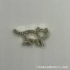 Accesorios de Joyería DIY Diamante Colgante Pequeño Pulsera Colgante Collar Ropa Sombrero Aretes Adorno para la Cabeza Herrajes Tarjeta de Letra