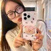 Adecuado para Apple 18 Pro Max, funda de cobertura total con un diseño divertido, iPhone 17, lindo nuevo avatar de oso rosa