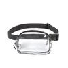 Riñonera Transparente Transfronteriza de PVC Impermeable Tipo Jelly Bandolera Bolsa Pequeña Verano Moda Exterior Deportes Casual Bolsa para Teléfono Móvil