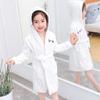 Ropa de casa para niños primavera y otoño dibujos animados franela con capucha bata de baño infantil para niños y niñas bebé niños pijama venta al por mayor