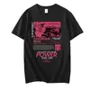 Camiseta Hombre Chainsaw Man Power Camisetas Gráficas Estéticas para Pareja