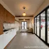 Casa Móvil Prefabricada para Resort Hotel Cabaña de Manzana al Aire Libre con Gabinetes de 666cm y Gabinetes de 1332cm Completamente Ensamblada