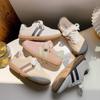 Beier sapatos de plataforma esportivos versáteis de sola macia para mulheres da moda estilo ins coreano para meninas 2025 primavera novo B1902