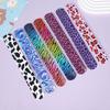 Nueva y colorida pulsera decorativa de PVC con anilla a presión para raqueta de niños, divertida y divertida, disponible al por mayor