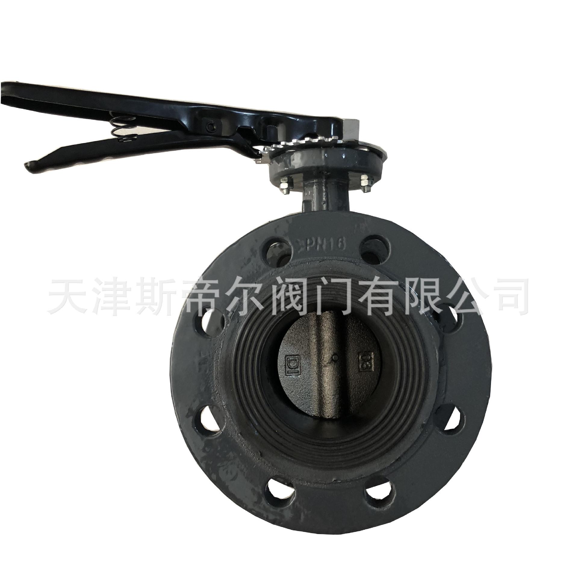 铸钢法兰蝶阀11