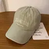 Gorra de Béisbol de Mezclilla Lavada para Mujer Ala Ancha Cara Pequeña Retro Vieja Vestida Gorra Cabeza Grande Gris Profundo Sombrero de Copa
