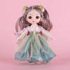 Boneca Palaciana Antiga de Menina 17cm, Boneca Princesa Hanfu Sonhadora Nova, Presente Dia das Crianças Atacado