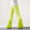 Calcetines de Yoga Antideslizantes para Pies Pilates Deportes Fitness Danza Bailar Ejercicios Coloridos Medianos-largos Algodón Combinables