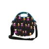 Nova bolsa de almoço portátil dobrável para piquenique, bolsa de isolamento impressa, bolsa de almoço para mergulho com desenho animado, bolsa para lancheira