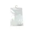 Suministro de Fábrica Física Bolsa de Plástico para Ropa Material PE Bolsa con Gancho Transparente Bolsa de Embalaje para Ropa Bolsa con Gancho Autoadhesivo de PE