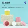 Fábrica de Guangzhou Personalizado Plástico PP Pote Reto para Creme 30g Embalagem para Creme de Olho Cosmético Frasco Dosador de Amostra