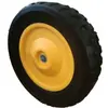 Rueda de cortacésped de 8 pulgadas semi-hueca no inflable de alta elasticidad, rueda generadora