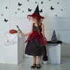 2026 Nuevo Disfraz Infantil Europeo y Americano de Halloween Vestido Estampado de Dibujos Animados Satín Traje de Baile de Rendimiento