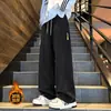 Pantalones Impermeables Color Dopamina para Exteriores Cuatro Estaciones Pantalones de Montañismo Marca de Moda para Hombre Decoración con Cremallera Pierna Recta Casual Hombre