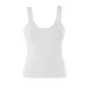 Comércio Exterior Transfronteiriço Moda Feminina 2026 Estilo Europeu e Americano Fashionable Slim-Fit Emagrecedor Malha Regata Top Feminino C27868