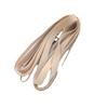 Cuerda de espiga tejida de algodón mate de 1 cm, material para pasador de pelo de tela hecho a mano, accesorios para joyería DIY, cinturón decorativo