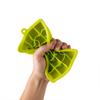 Spot 24 grade silicone bandeja de gelo molde com tampa caixa de gelo whisky hóquei hóquei molde doméstico quadrado ferramenta de fabricação de gelo