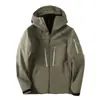 Chaqueta de Caparazón Duro para Pareja Transfronteriza Nueva al Aire Libre de una Sola Capa Triple Prueba Resistente al Viento e Impermeable Ropa Funcional para Montañismo