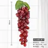 Uvas Racimo de Uvas Falsas Modelo de Fruta Plástico Fruta Falsa Adorno Decoración de Interiores Accesorios Colgante de Ratán