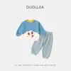 [Liquidação da Coleção de Outono] Suéteres Infantis Dudu, Tricô de Outono para Meninos, Roupas para Meninas, Moda Infantil Tendência