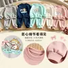Conjunto para Bebê 2026 Primavera Outono Meninas Moletom com Capuz de Manga Longa Calças Casaco Estiloso Calças Esportivas Casuais Conjunto de Duas Peças para Criança