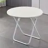 Mesa de comedor redonda pequeña plegable fabricante venta al por mayor para uso en el hogar en apartamentos pequeños y propiedades de alquiler, mesa redonda simple