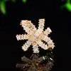 Broche de Lujo Europeo y Americano con Múltiples Capas de Diamantes y Lazo, Diseño Versátil y Elegante, Pin de Broche para Asegurar y Prevenir la Exposición