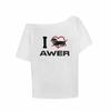 Camiseta de Manga Corta Holgada Estilo Americano para Mujer con Estampado de Perro Salchicha Vintage Y2k Estilo Coreano Top Casual de Verano para Mujer