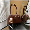 Bolso de Hombro Individual Retro de Gamuza Estilo Coreano de Invierno, Bolso Elegante para Viajes Diarios para Mujer, Bolso de Mano Tote Nuevo Modelo 2025