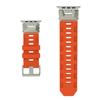 Adecuado para Apple Watch Ultra Generación 987654321 Explorer Patrón Mecánico Música Correa de Reloj de Silicona